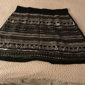 Torrid Black Statement Skirt